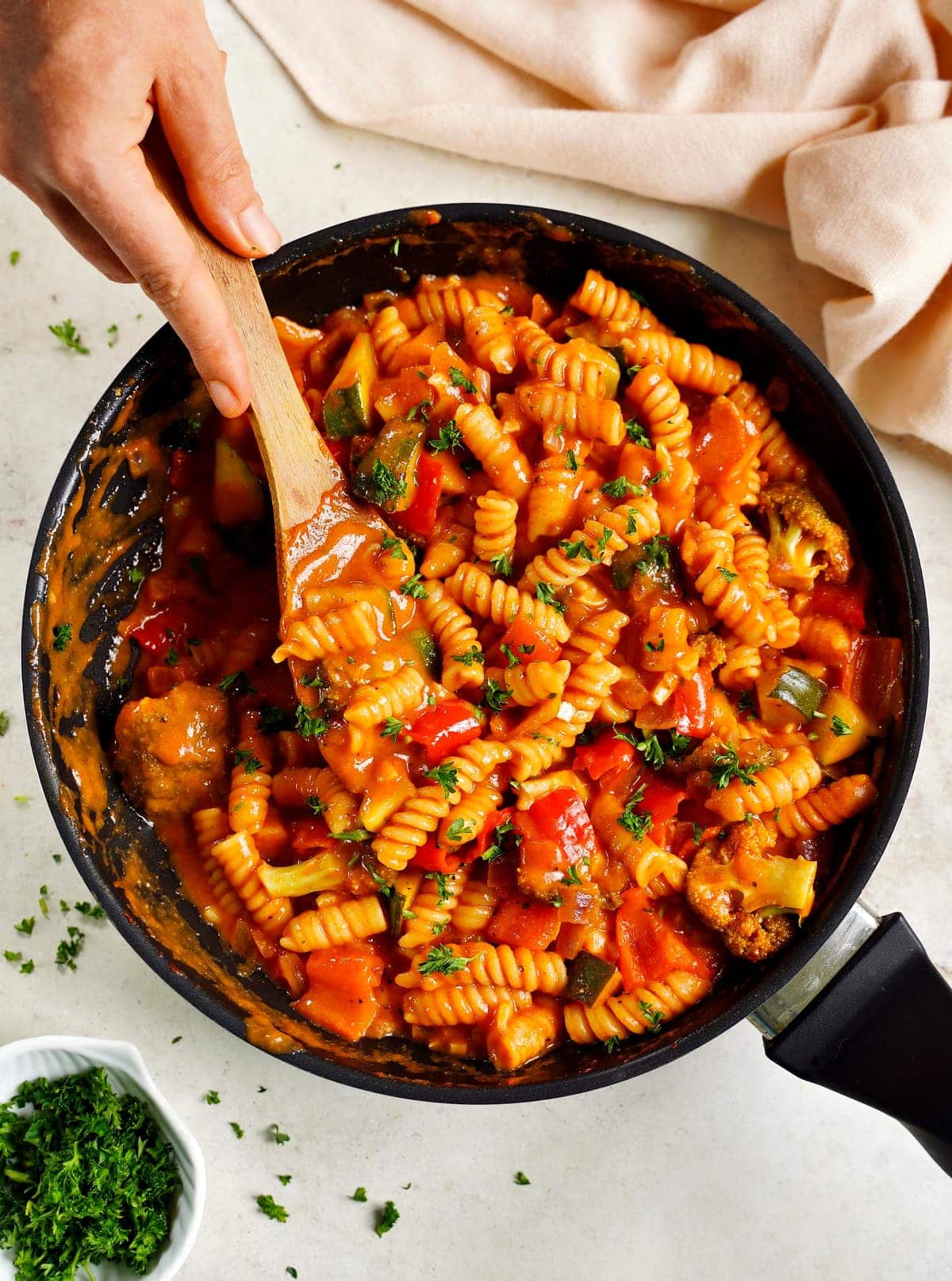 One-Pot Veggie Pasta