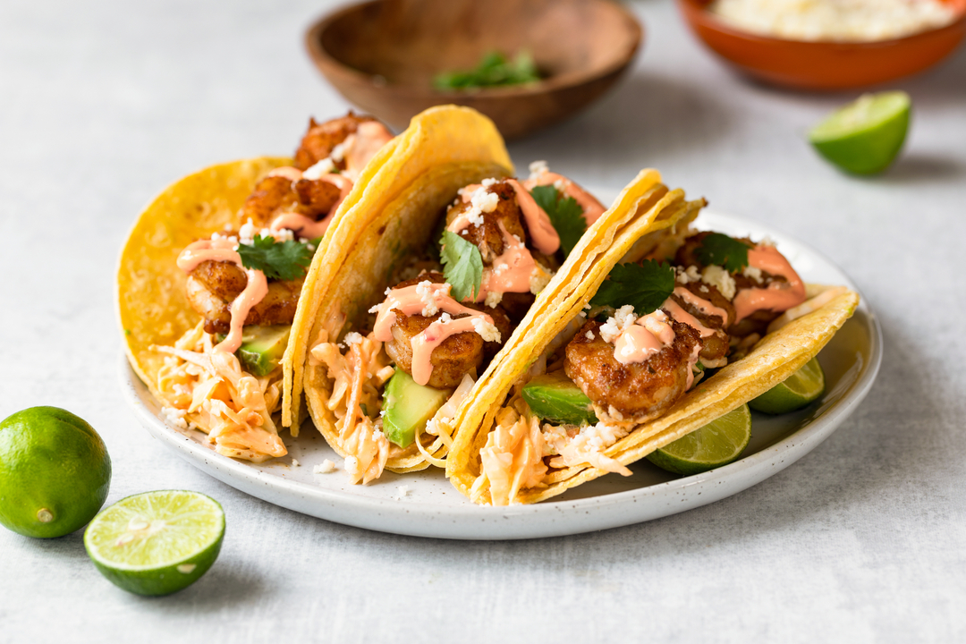 Spicy Shrimp Tacos